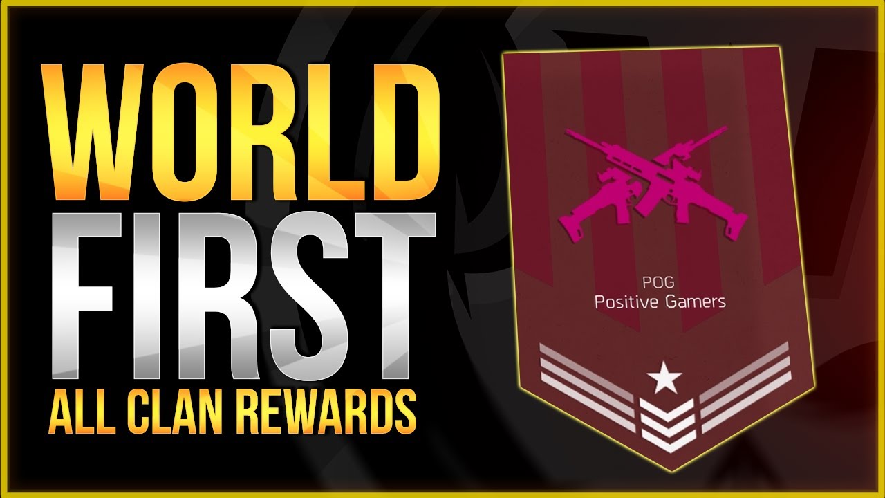 The Division 2 | World First LVL 30 Clan - All Clan Rewards