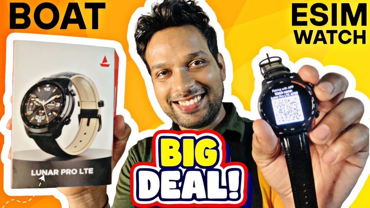 Super deal boAt Lunar Pro LTE | Esim 4G smartwatch under 2500 se 3000 only | Zepto super deal