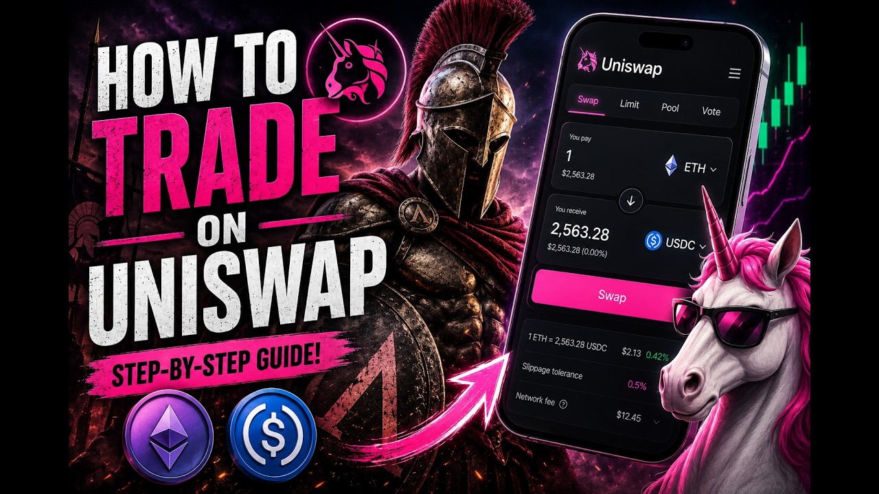 HOW TO TRADE ON UNISWAP 🦄 Beginner's Guide | Buy & Swap Crypto Step-by-Step