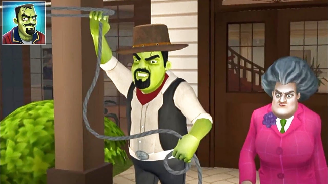 Scary stranger 3d || New Update Deja Moo Scary Stranger 3d || MR. CRAZY GAMERZ ||