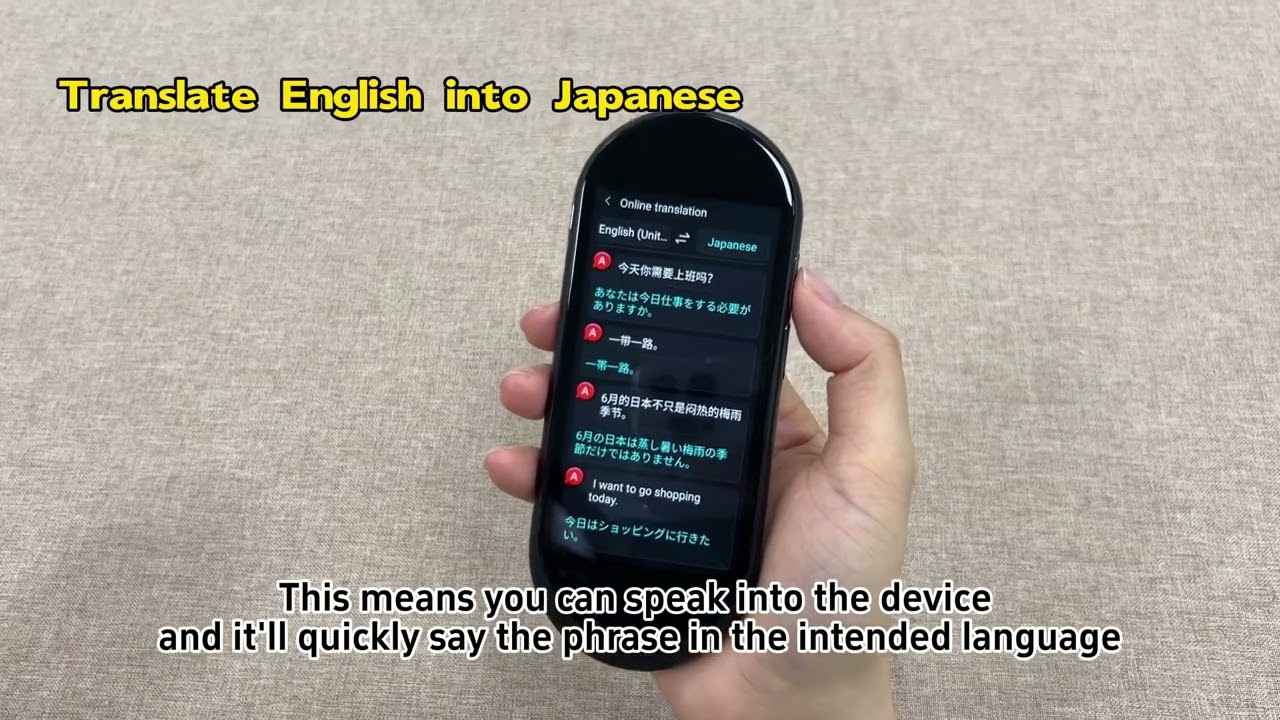 Best language translator device vormor A10