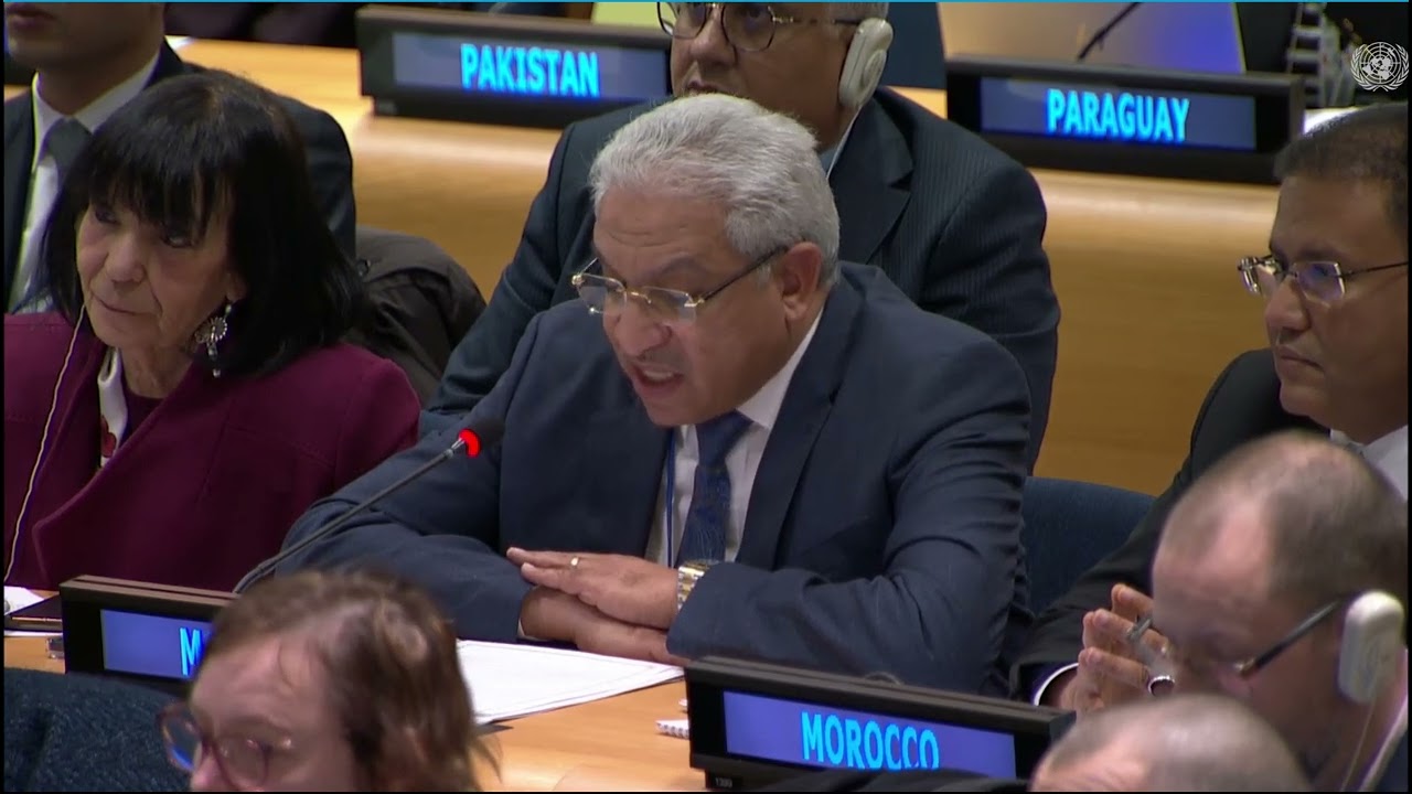 كلمة السيد محمد صباري في جلسة الاستماع البرلمانية بمقر الأمم المتحدة بنيويورك