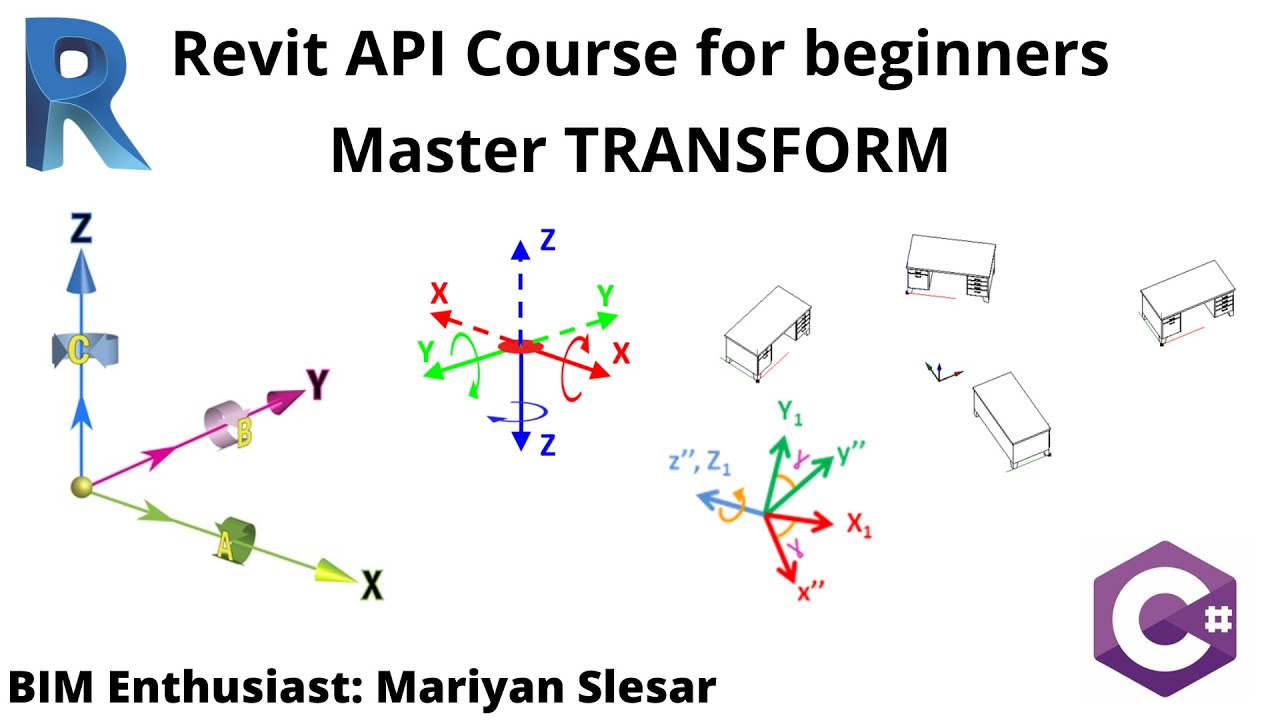 Revit API Course - Lesson 10 | Master Transform