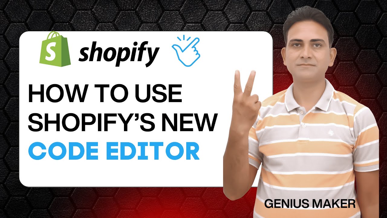 How To Use New Shopify's New Code Editor | VS Code Shopify