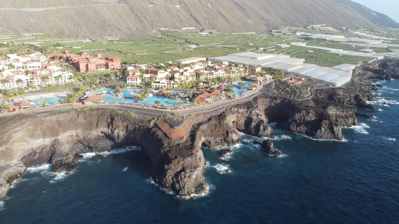 Fuencaliente de la Palma, drone 4k