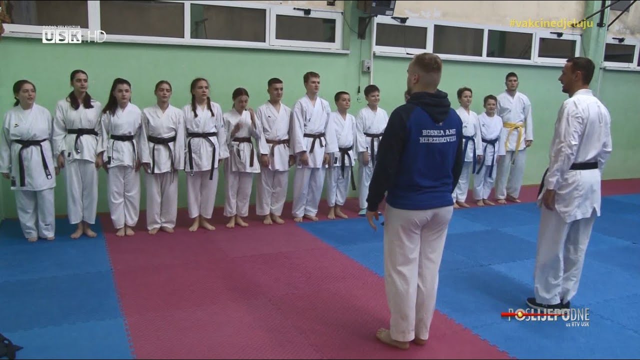 POSLIJEPODNE UZ RTV USK - PRIČA: POSJETILI SMO KARATE KLUB U BIHAĆU