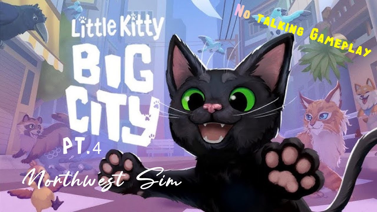 Little Kitty, Big City Pt 4: Coffee Break Gaming & Cat Shenanigans ♥