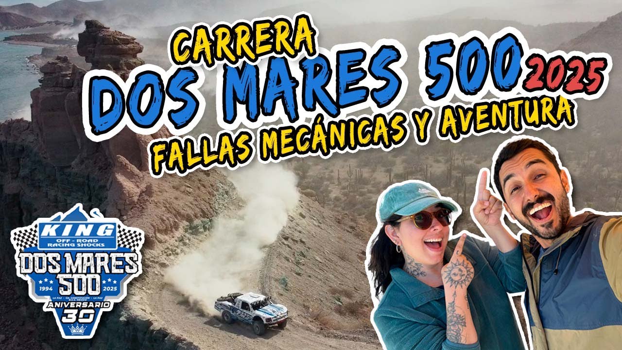 😱 ¡Ayudamos durante una CARRERA OFF-ROAD! 🏁 DOS MARES 500🌵2025 🏁