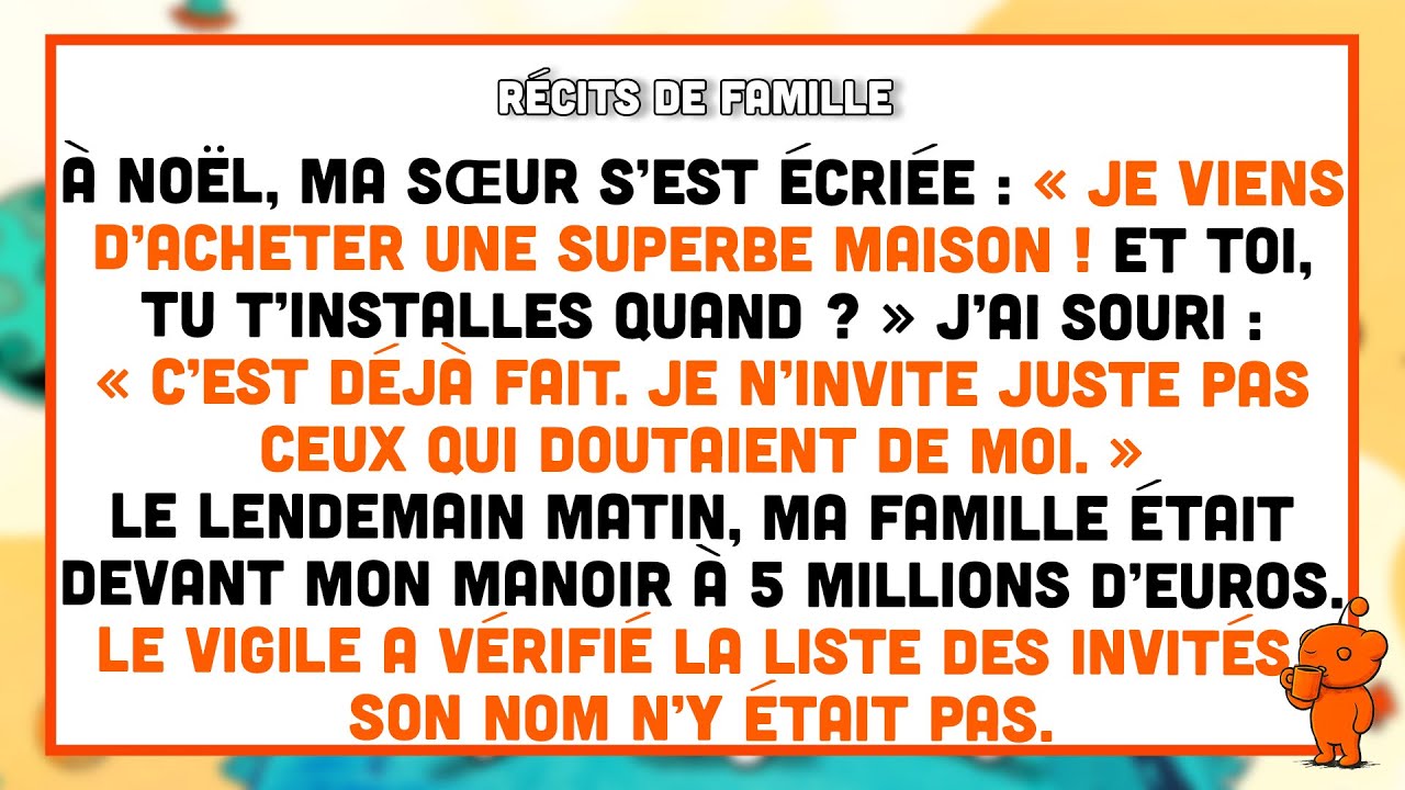 À Noël, ma sœur a dit : « J’ai acheté une maison ! Et toi, tu t’installes quand ? »