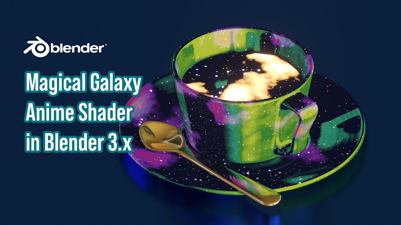 How to make Anime Magical Galaxy shader in blender 3.x