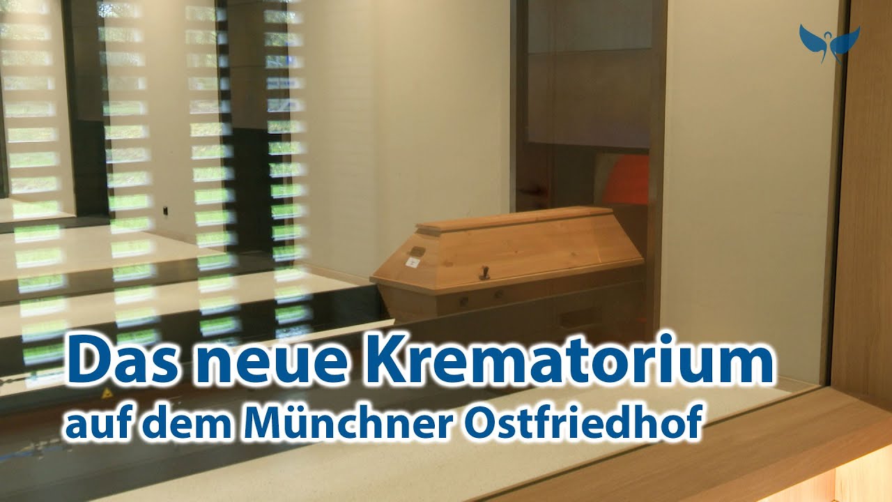 Das neue Krematorium auf dem Münchner Ostfriedhof