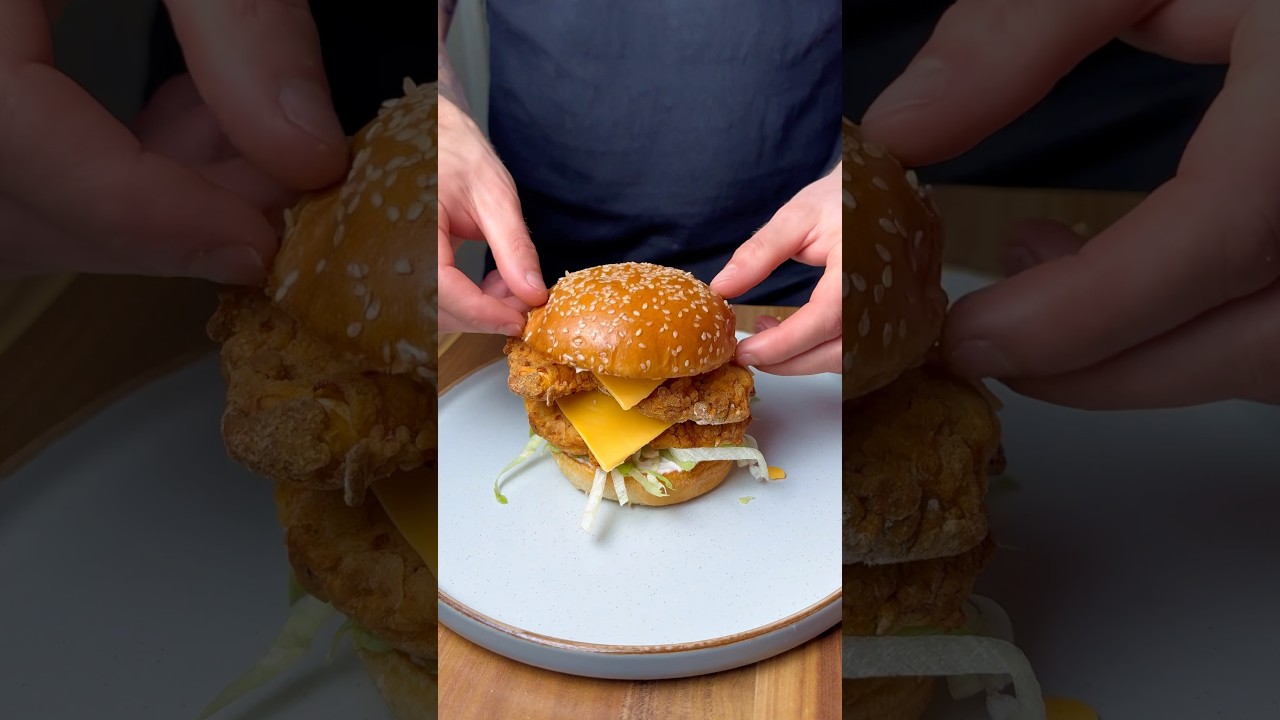 KFC Zinger Burger 🍔