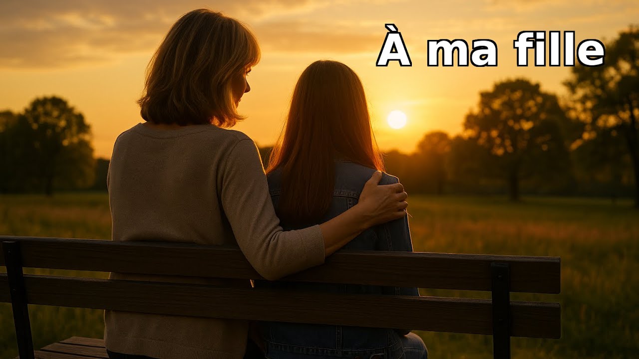 À ma fille🎶L’amour d’une mère ne s’éteint jamais 