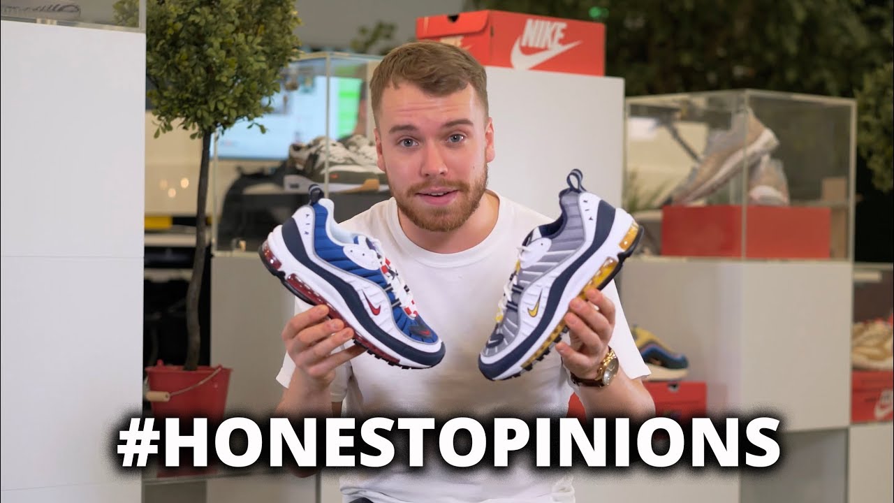 NIKE AIR MAX 98 #HONESTOPINIONS | Gundam & Tour Yellow