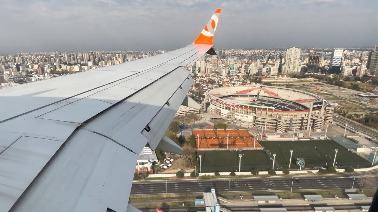 Pouso no Aeroparque Jorge Newbery - BOEING 737 MAX 8
