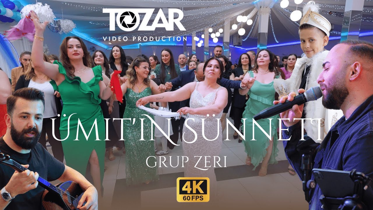 PART 1 // Pazarcik Sünnet Töreni // GRUP ZERI // 4K 60P // Ümit Cem // TOZAR VIDEO / #sallama #halay