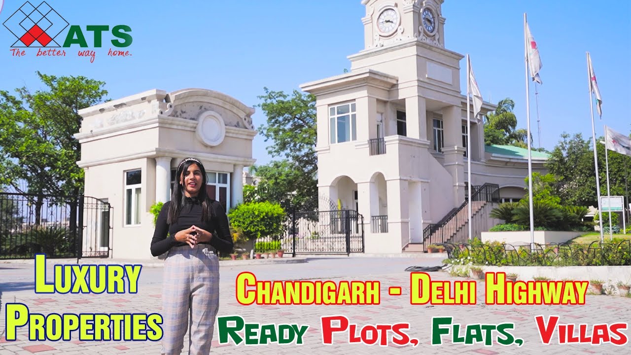 ATS Golf Meadows, Ready Plots, Luxury Villas, 3/4BHK Flats Chandigarh-Delhi Highway |  ATS Derabassi
