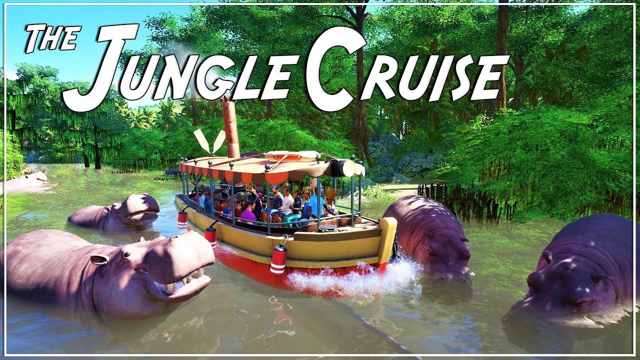 🐊 The Ultimate Jungle Cruise Boat Ride Expierence in Planet Coaster Onride POV