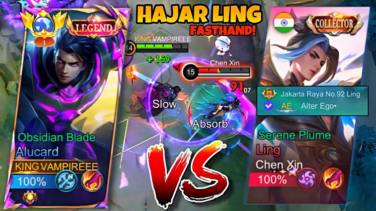 KETEMU LING COMBO ANGELA LAGI! ALUCARD VS LING JAKARTA RAYA | SIAPA YANG MENANG?