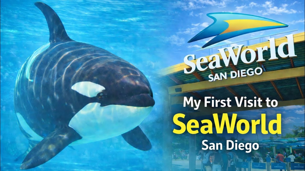 Мой САМЫЙ ПЕРВЫЙ визит в SeaWorld San Diego! 🐳🪼🌊