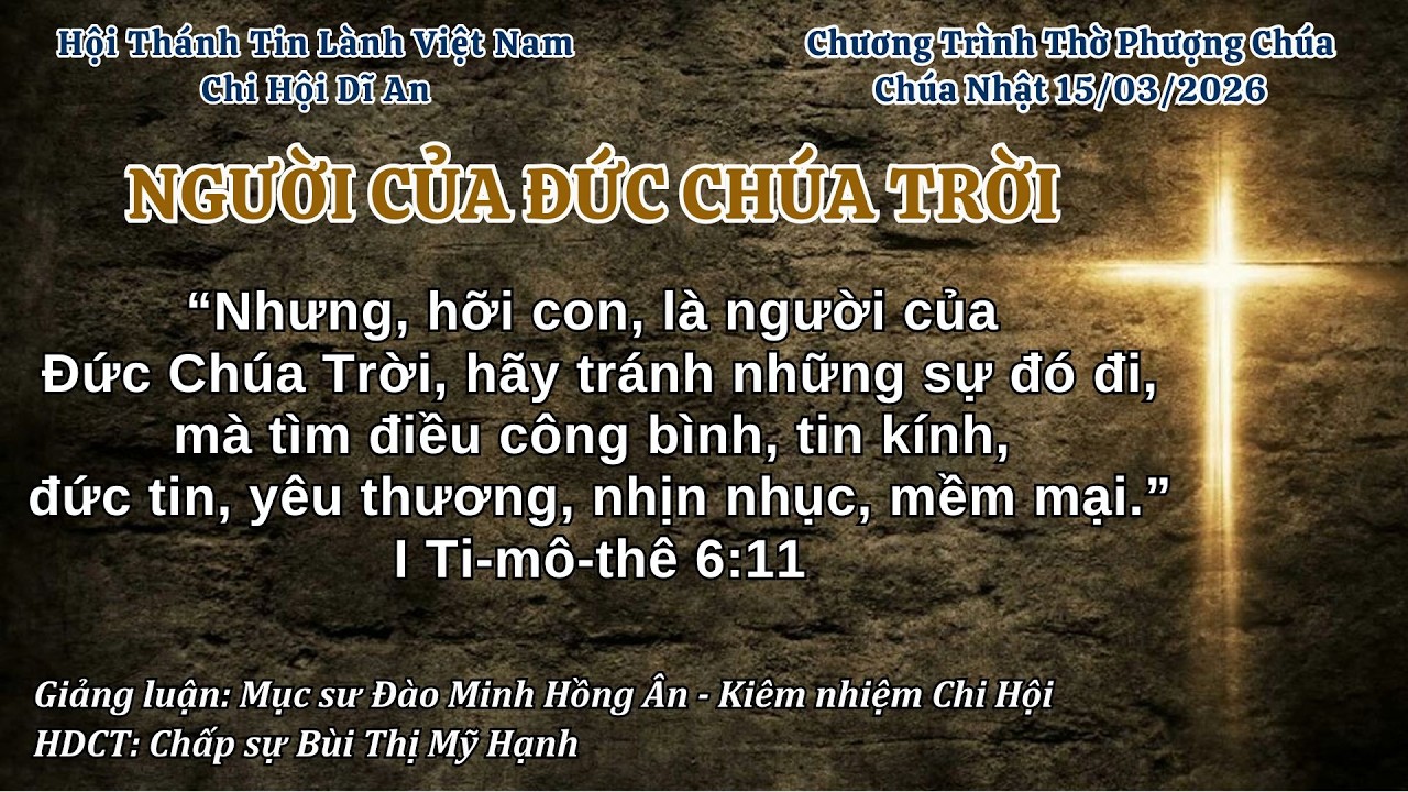 CHƯƠNG TRÌNH THỜ PHƯỢNG CHÚA