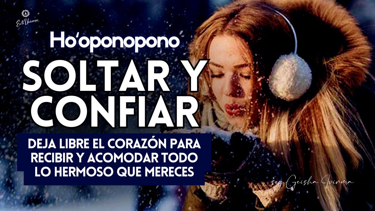 Ho'oponopono SUELTO y CONFÍO ❤️ Dejo libre el CORAZÓN💤 2 horas DORMIR Profundamente🎧 Soltar SANACIÓN