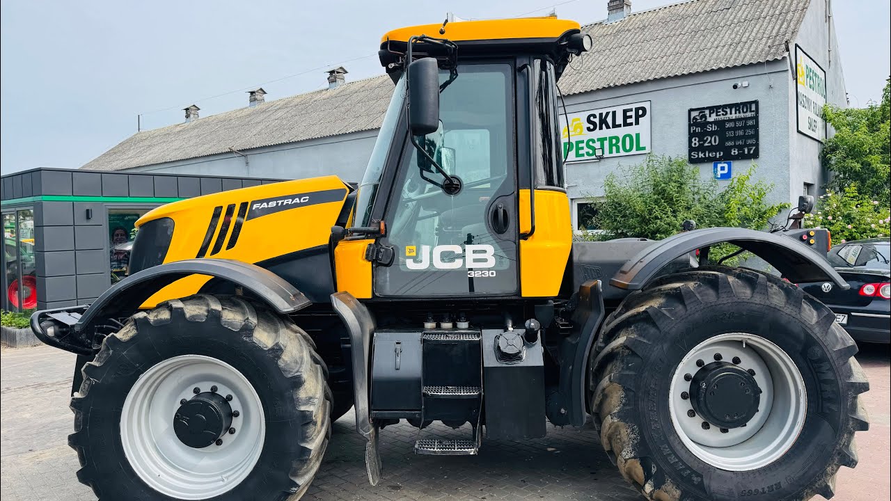 JCB FASTRAC 3230, 265 KM,70 KM/H, 2011 rok,przedni TUZ I WOM, prezentacja,review, for sale *PESTROL*