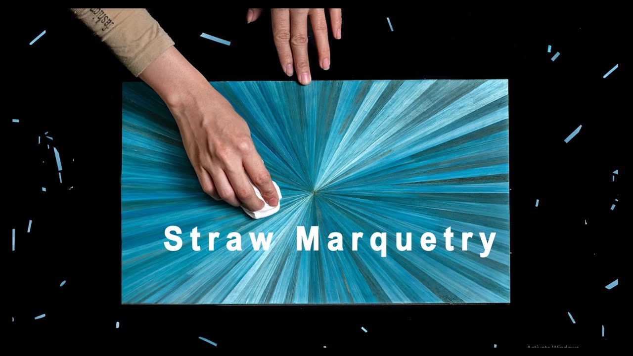 Straw Marquetry | Jonathan Charles Fine Furniture