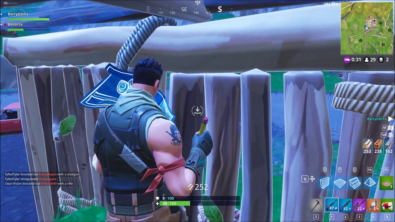 Montage 26 - Fortnite Battle Royale Highlights - BenInYa and Friends