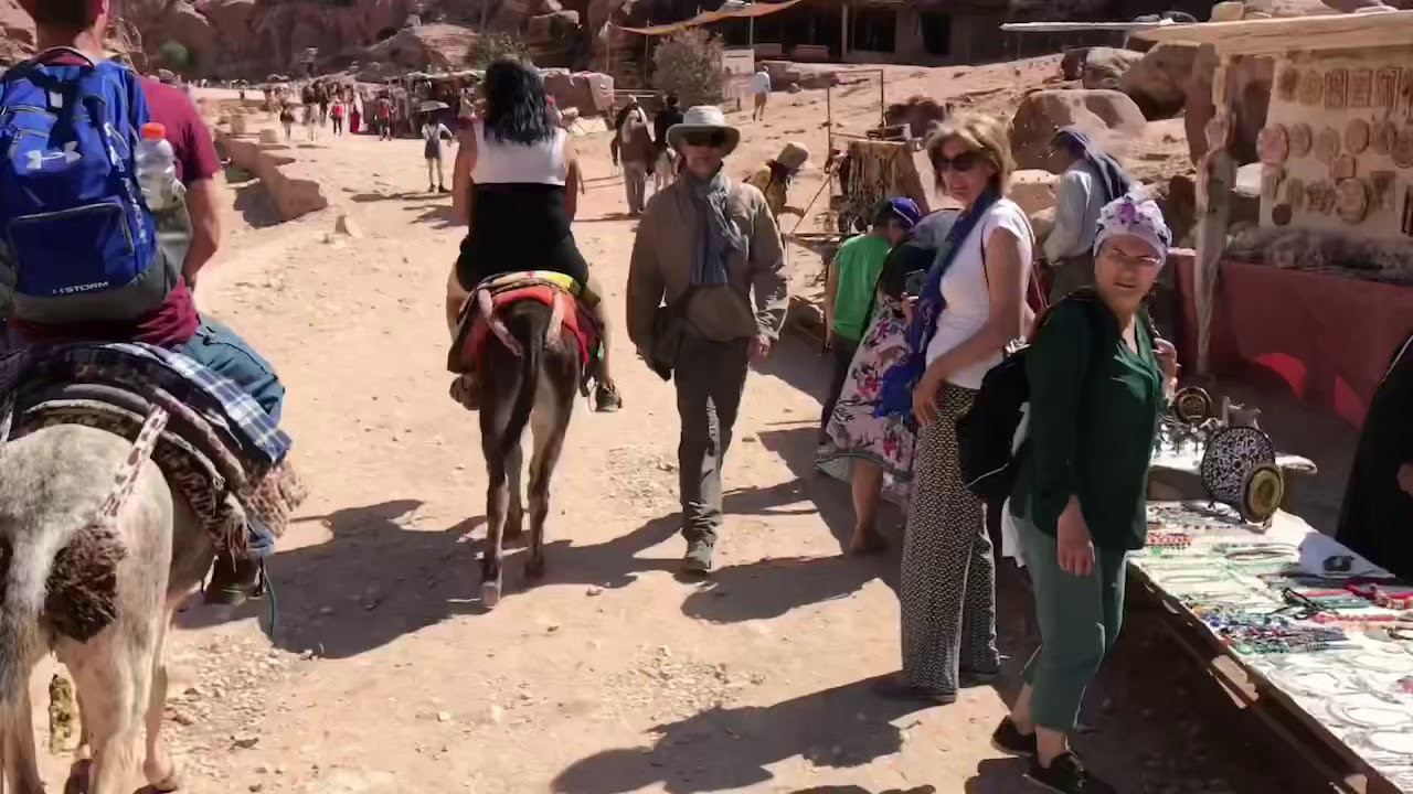 Donkey Racing at Petra