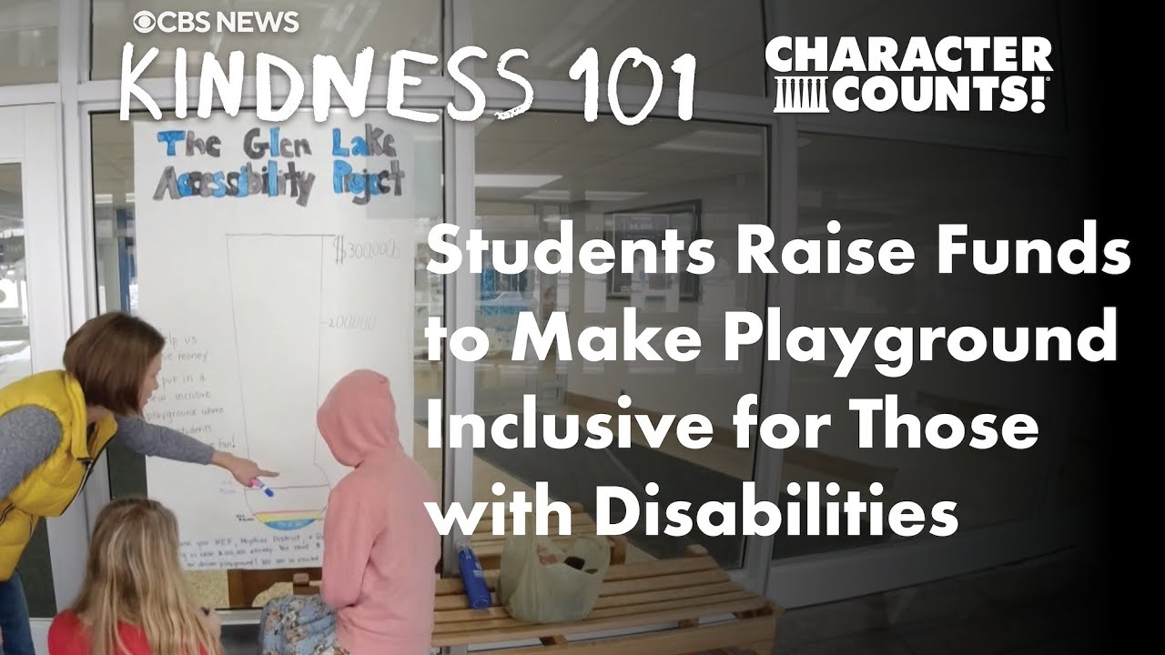 Resourcefulness - Students raise funds to make playground inclusive for those with disabilities