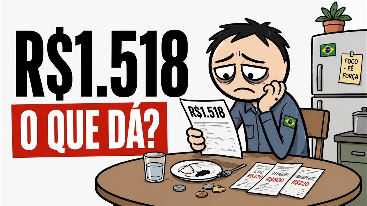 O que dá pra fazer com R$1.518?