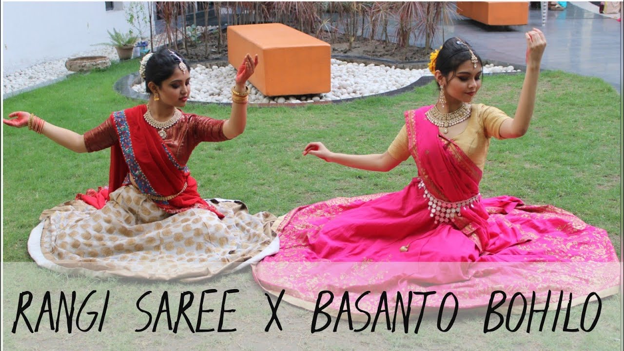 Rangi Saree x Basanto Bohilo Sakhi | Holi Special | Folk Dance Cover | From the Dance Room