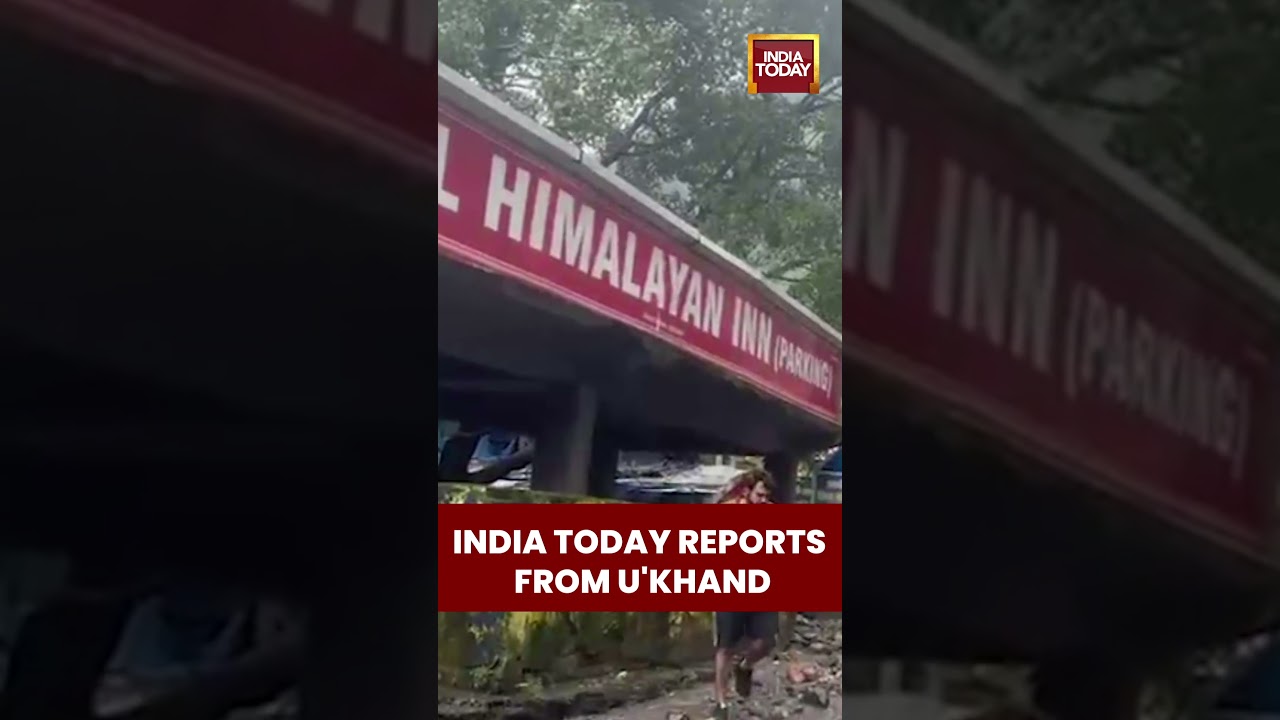 INDIA TODAY's Ground Report from Uttarakhand's Ground Report | #shorts #uttarakhand #groundreport