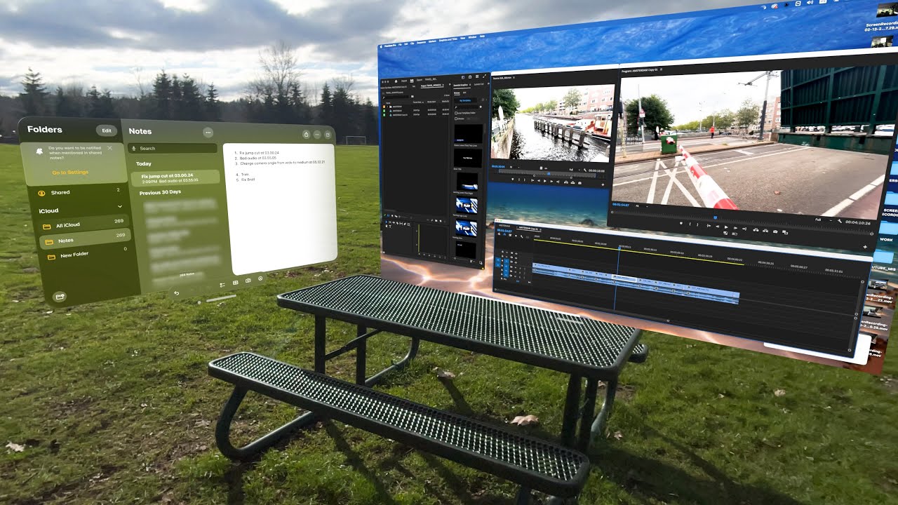 APPLE VISION PRO FOR VIDEO EDITING ON THE GO - HANDS ON GUIDE