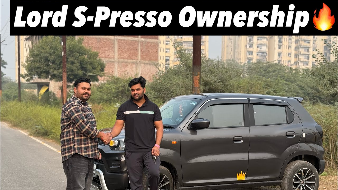 Maruti Suzuki S-Presso Ownership Review🔥15inch Alloy Wheel