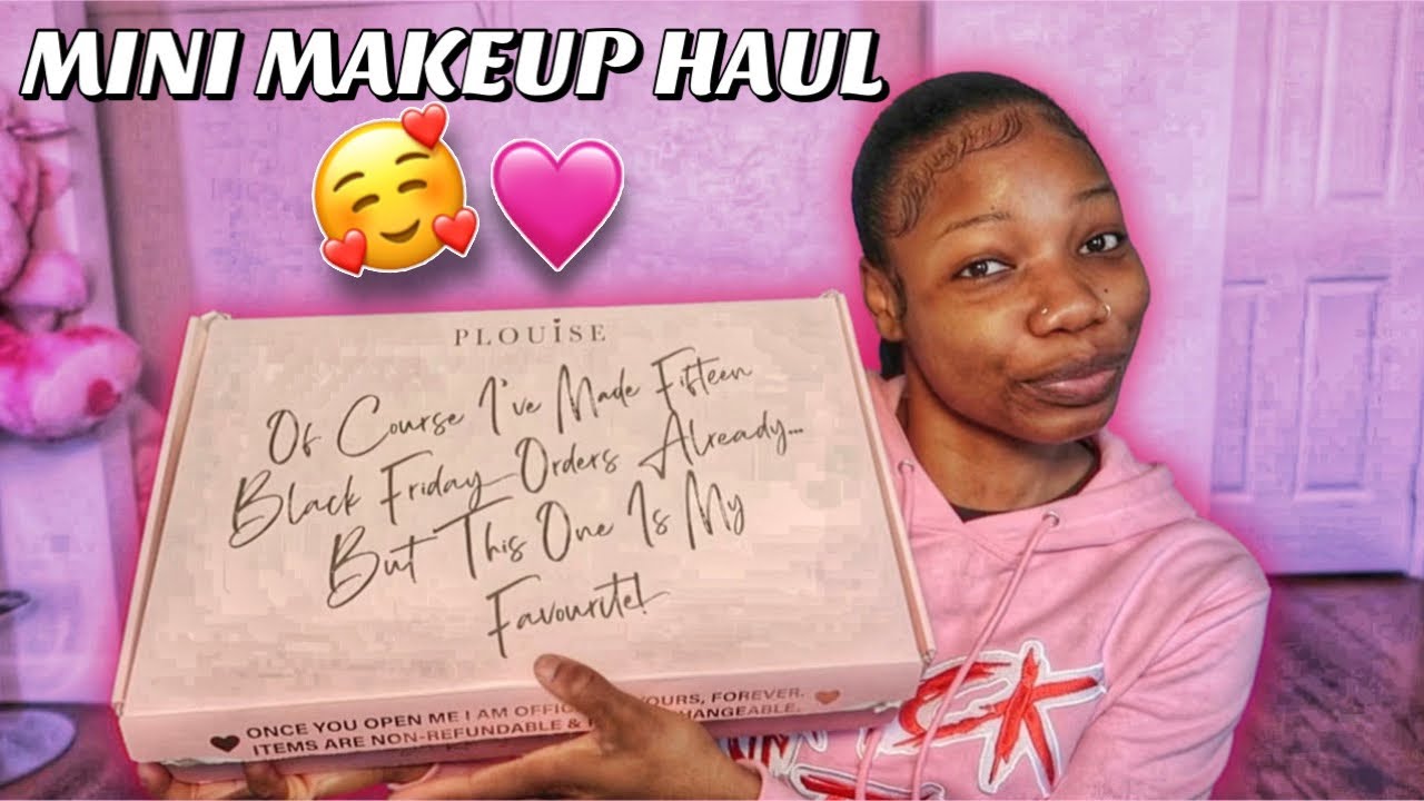 MINI MAKEUP HAUL 💕 | Plouise + The Crayon Case ft. Rackstar Clothing