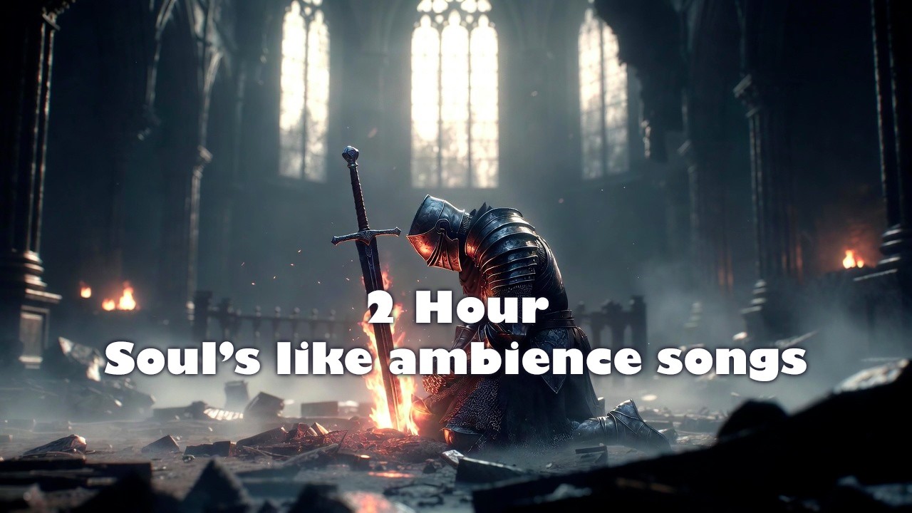 Souls like Music (2 Hour) | Dark Fantasy Ambience