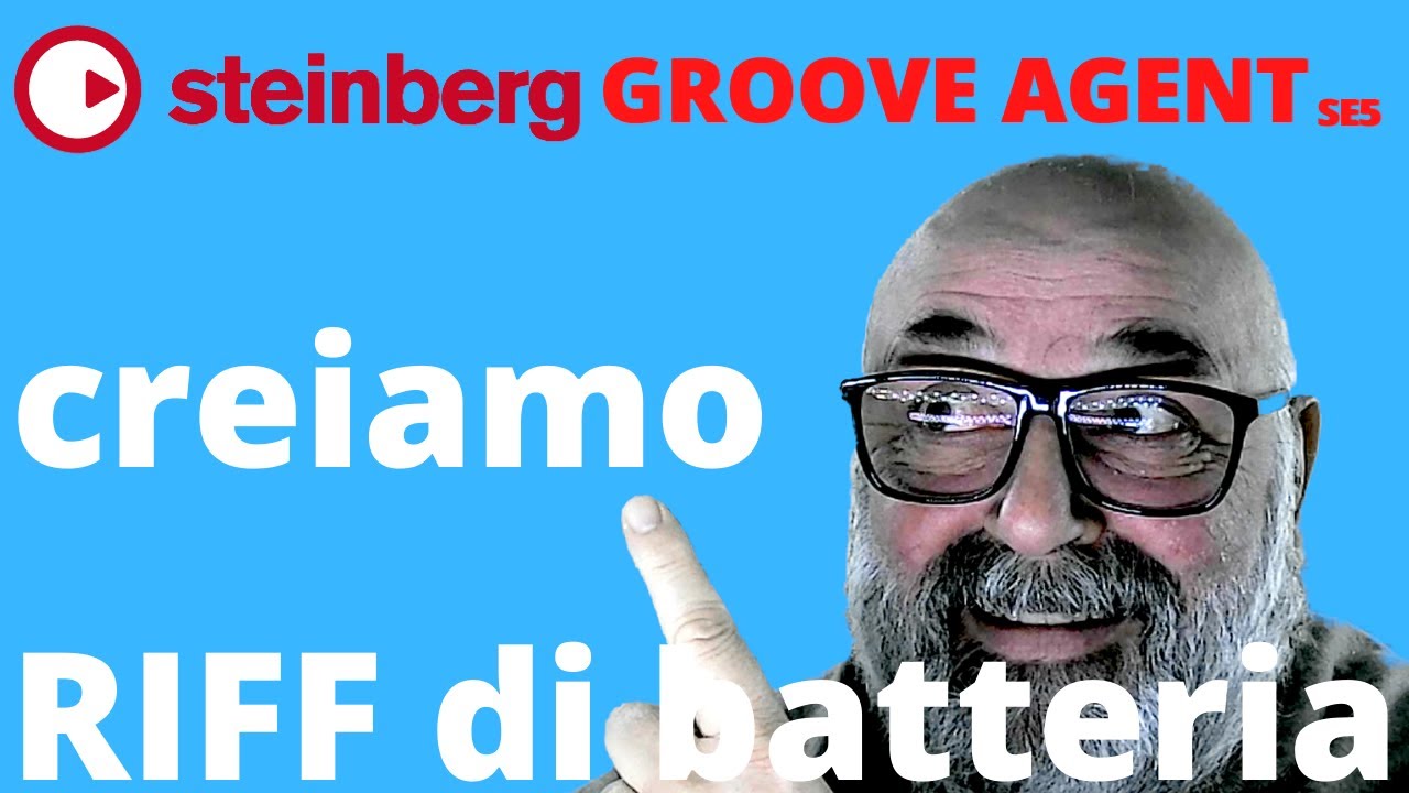 Creiamo RIFF e GROOVE con Groove Agent se5 un VSt della Steimberg che si trova in CUBASE 11