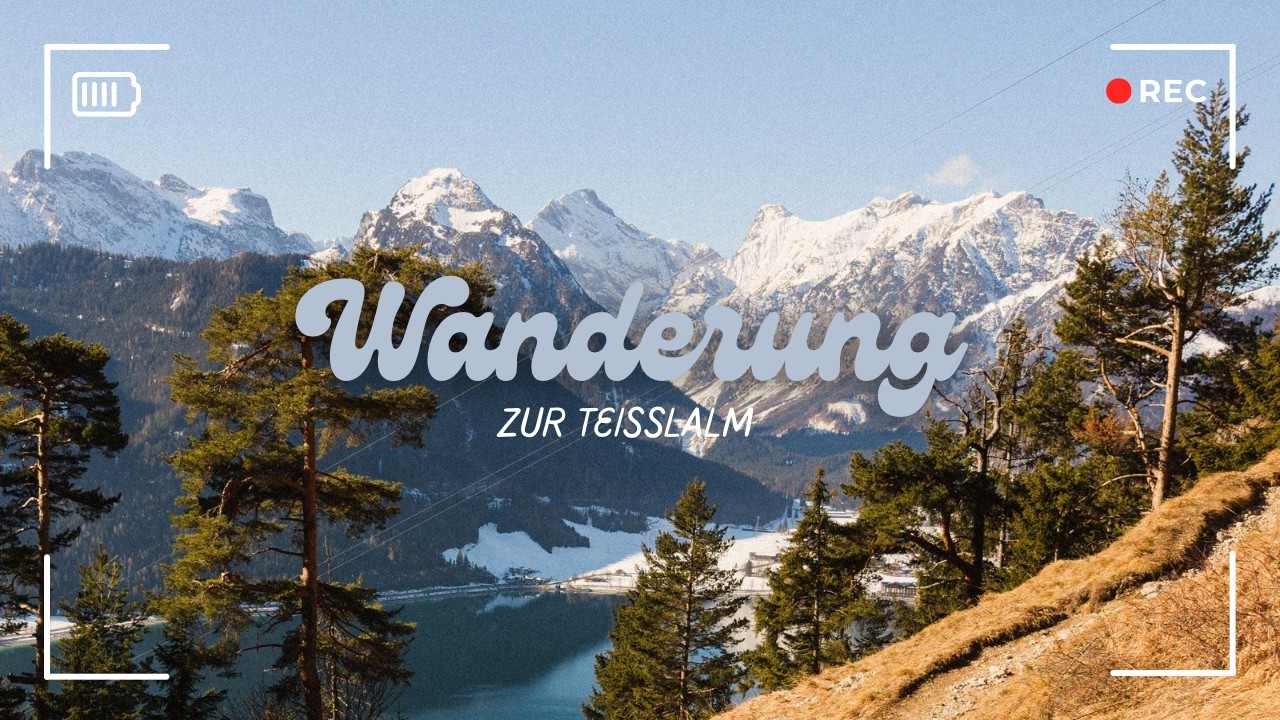 Wanderung zur Teisslalm | Tirol | Achensee | Dalfazer Wasserfall 4K