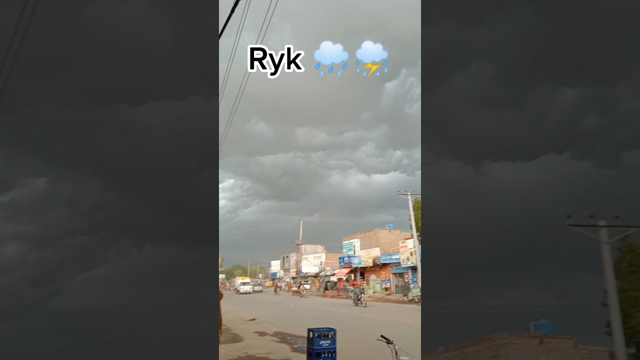 Ryk 🌧️⛈️ weather update today live short video viral video #rain #weathertoday #vlog