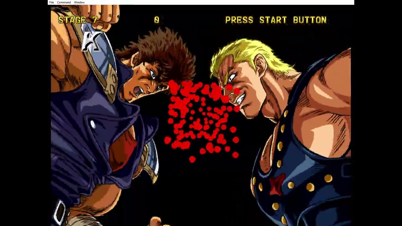 FLOOR  7TH!!   KENSHIRO   VS   THOUTHER   4 7 . 9 0 0  POINTS!!   RetroArch Flycast  2022 08 03