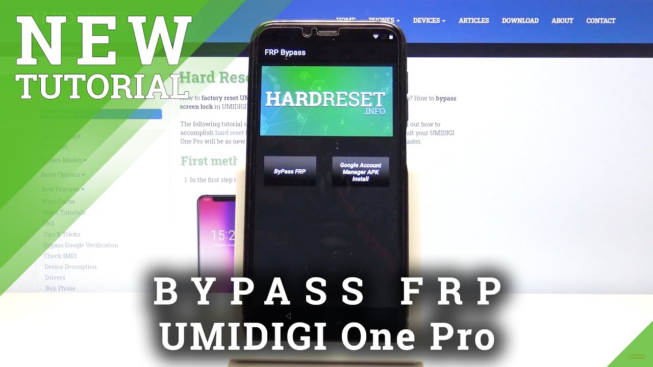How to Remove Factory Reset Protection on UMIDIGI One Pro - Bypass Google Protection