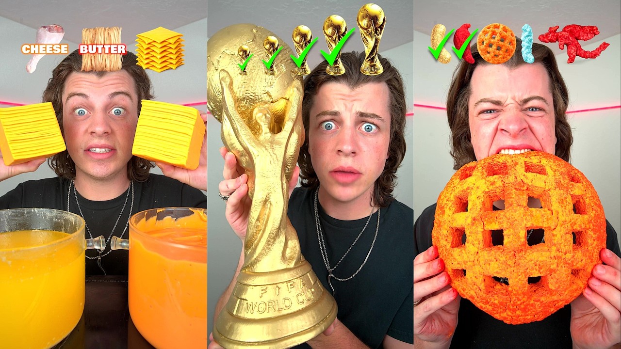 Big Bites NO REACTION with Luke Did That Part 4 | Spicy Food Challenge Compilation✔