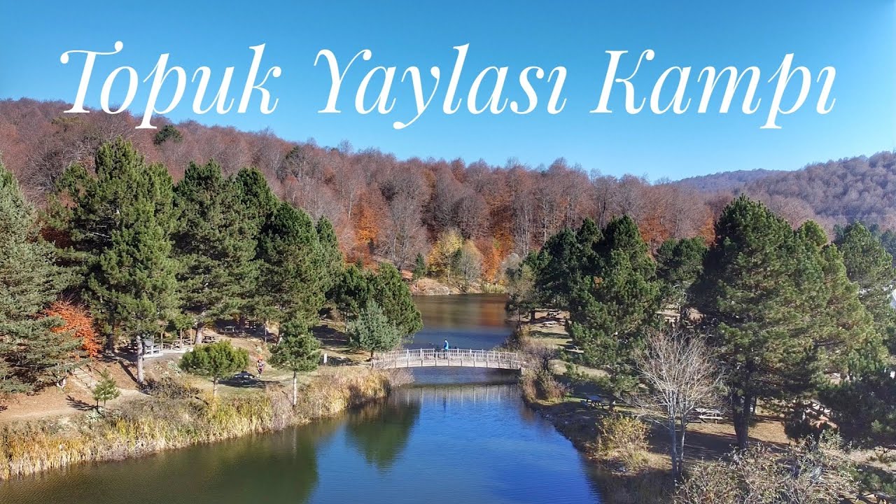 Topuk Yaylası Tabiat Parkı Kayın ve Gürgen Ağaçları İçinde Sonbahar Kampı