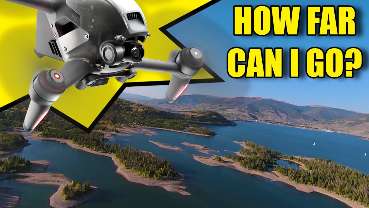 DJI FPV Drone Range Test - Manual Vs Sport VS Normal