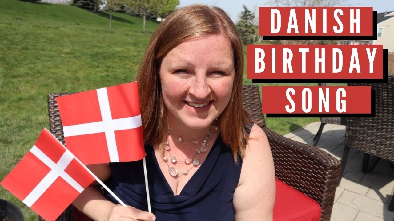 Danish Birthday Song with English Translation // Danish & English lyrics / Tillykke med Fødselsdagen