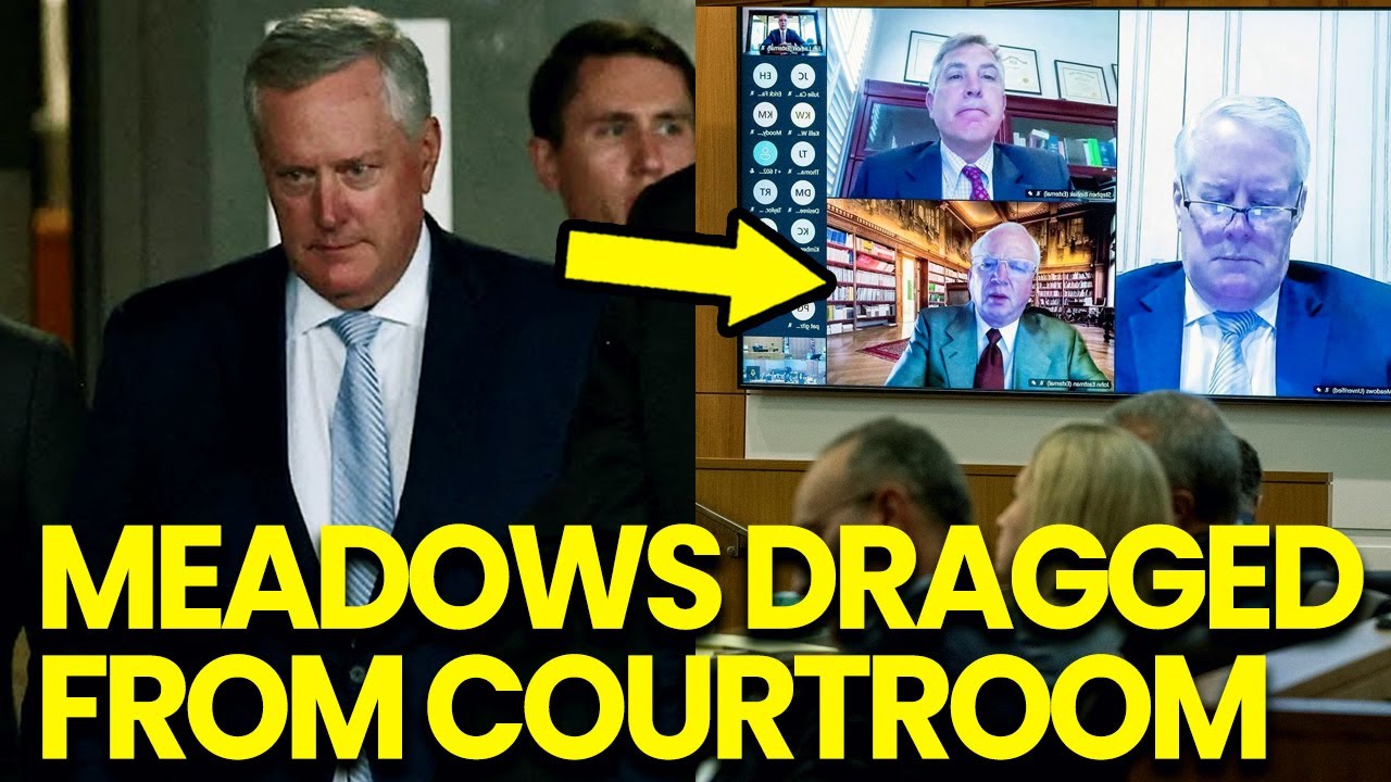 Mark Meadows DRAGGED From Courtroom After LOSING IT During Explosive Hearing