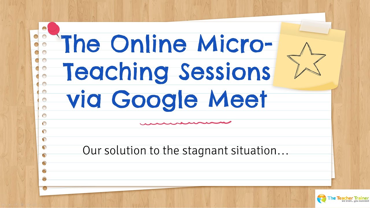 Online MicroTeach Via Zoom