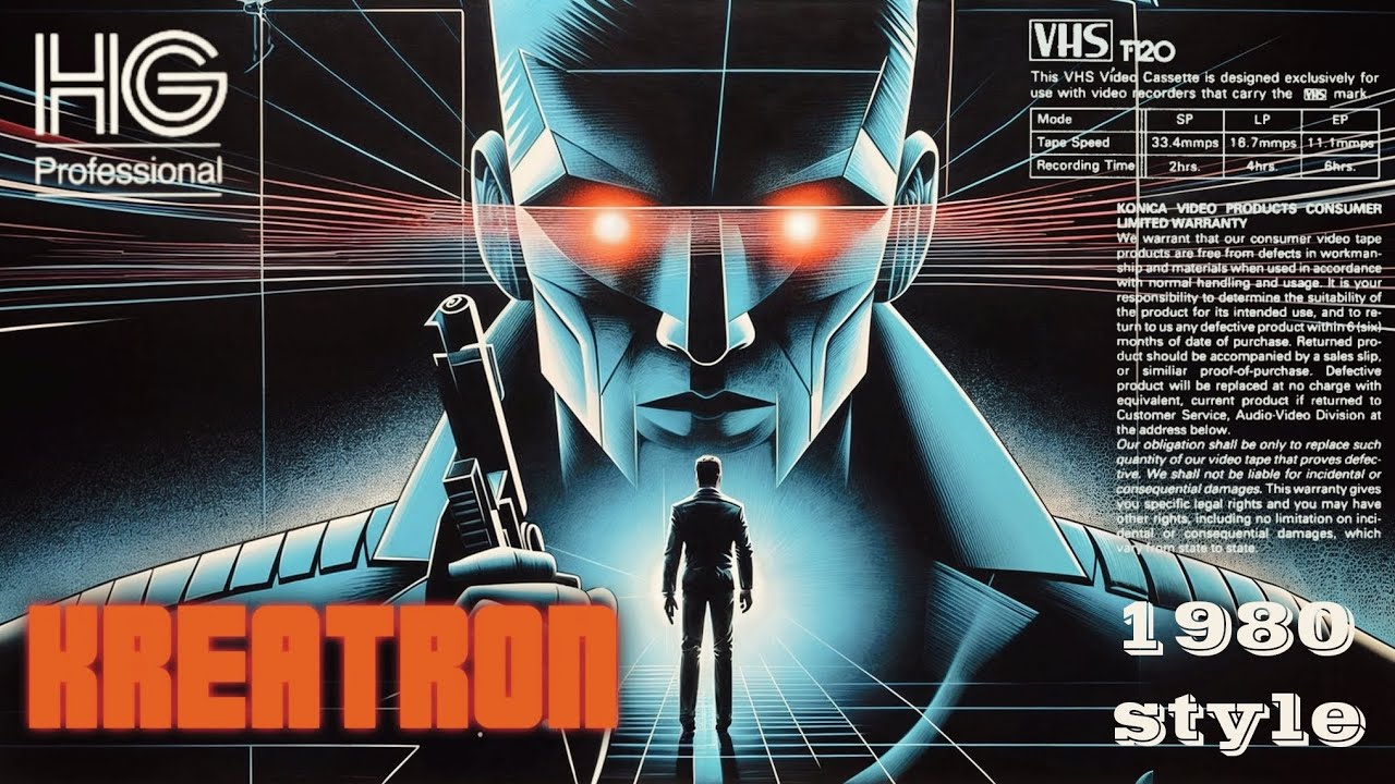 Kreatron-1980 Style /RETROWAVE/SYNTHWAVE/80S/OUTRUN/CHILLWAVE